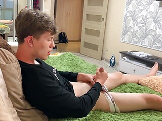 Just Relax and Lay with me / Boy / Stroking / Jerking off / Big Dick /