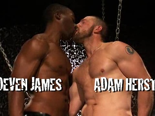 Deven James and Adam Herst Leather and Piss Scene 2