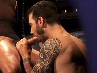 David Anthony and Francois Sagat with Junior Stellano Incubus 2 The Final Chapter Scene 1