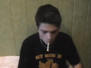 Lost Archi Vid! Smoking And Stroking